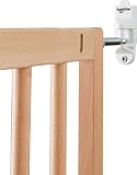 Baby Dan Multidan Holz Tür und Treppenschutzgitter aus Europäischer Buche, Türbreite 60.5-102 cm, Farbe: Natur - 2