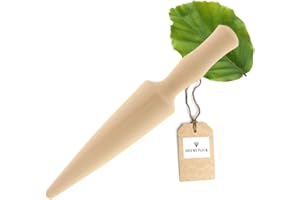 HOFMEISTER HOLZWAREN HOFMEISTER® Cono per waffle o bastoncino in legno, Made in Germany, per realizzare facilmente coni per gelato fatti in casa, coni per waffle, accessorio da giardino, 24 cm