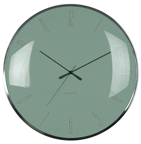 Preisvergleich Produktbild Karlsson Wanduhr Dragonfly Dschungelgrün