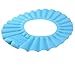 Pixnor® Ultra-light Soft EVA Waterproof Baby Kids Shower Bathing Shampoo Cap Hat (Blue)