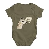 TWISTED ENVY Baby Jungen (0-24 Monate) Body Gr. 3-6 Monate, Khaki