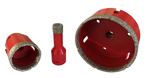 Diamantbohrkronen / Fliesenbohrer M14 für Winkelschleifer, Durchmesser 10 mm