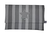Lilli Löwenherz Wickeltasche Kulturtasche Stars and Stripes grey
