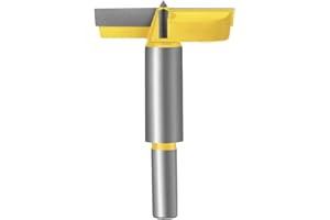 Meccion Forstner Punta per Legno, Carburo Sega a Tazza Ottimo per Realizzare Fori nel Legno Ciechi o Passanti,Lunghezza 55mm