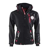Wasserabweisend 3000 92B2 Geographical Norway Tacebook Herren Softshell Schwarz Gr. XXL