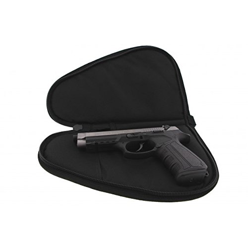 Preisvergleich Produktbild Hochwertige gepolsterte G8DS® Pistolentasche gross Schwarz abschließbar 2094