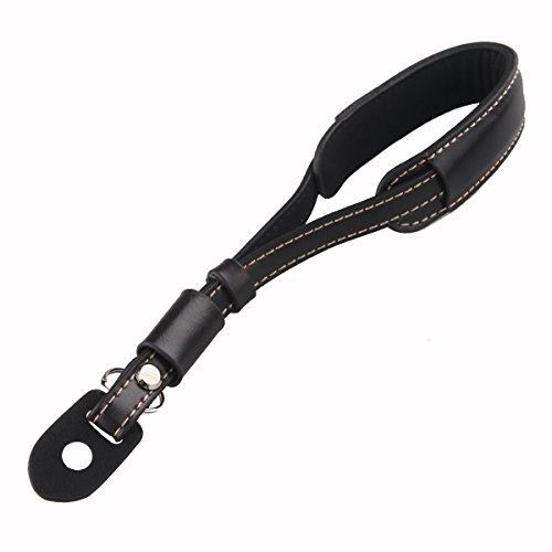 Sangle de poignet Cuir  y   M  TM  universel Cuir PU Sangle de poignet pour Leica Nikon Fuji Pentax Canon Panasonic Sony etc 