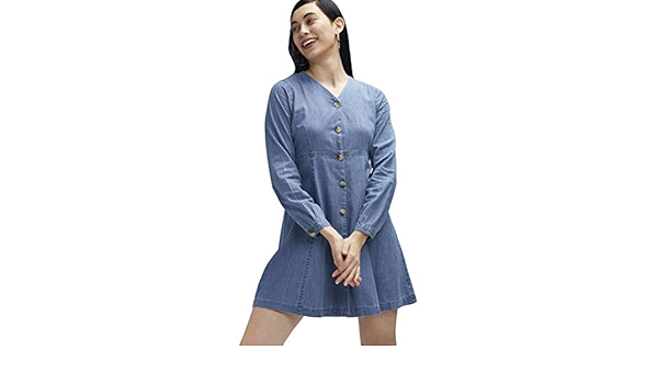 fbb denim dress
