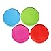 Produktbild 4ST Weiches Silikon fliegende Disc Frisbee Hund Outdoor Trainings Fetch Toy