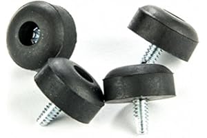 Effects Pedal Power Supplies Dunlop Cry Baby Lot de 4 patins pour pieds avec clous de remplacement