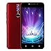 Produktbild Smartphone, Unlocked 3G LTE, Android 7.0 Handy Smartphone, Dual SIM 4 GB WiFi 5MP AT & T, 5,0 Zoll Kapazitiver IPS-Touchscreen (Rot)