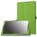 Produktbild MoKo Fire HD 10 2015 Hülle - Kunstleder Ständer Schutzhülle Smart Cover mit Auto Schlaf/Wach Funktion und Stift-Schleife für Amazon Fire HD 10.1 Zoll (5. Generation - 2015 Modell), Grün