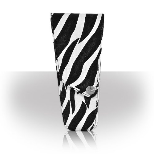 Roo Beauty Hairdressing Pouch, Scissor Holster, Hair Kit Accessories in Solo Zebra