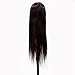 Neverland Beauty 50% Real Hair 22 Inch Hairdressing Equipment Training Head With Free Clamp For College And Professional Use
