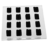 4 Gitterfachgröße (L × W × H): 15 × 4,0 × 1,2 cm / 5,9 × 1,57 × 0,47 Zoll