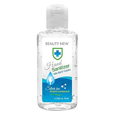 Ofanyia Gel désinfectant pour les mains jetable Ménage Désinfection L'eau Mains Libres Désinfectant