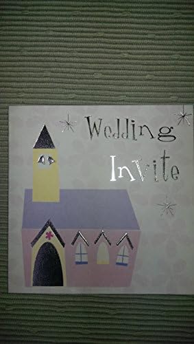 Wedding Invitation - 6 Cards &amp; Envelopes