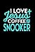 Produktbild I LOVE JESUS COFFEE AND SNOOKER: 6x9 inches college ruled notebook, 120 Pages, Composition Book and Journal, perfect gift idea for everyone who loves Jesus, coffee and Snooker