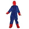 Haroty-Unisex-Adulto-Spider-Man-Camicie-da-Notte-Pigiama-da-flanella-Cosplay-Halloween-Costume-Animale-Pajamas-Tuta