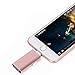 Produktbild USB 3.0 Flash Drive für Smartphone Multi Connector [3in1] Externer Speicherstick kompatibel mit iPhone iPad Android PC Tablets Rose 64 GB