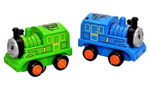 Toyshine Train Unbreakable Car Toy, Set of 2