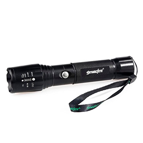 Oyedens Bevorzugte 5000lm Cree Xm-L T6 LED Wiederaufladbare Taschenlampe Lampe Ac + LadegeräT - 4
