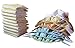 Close Newborn Box Pop-in Cloth Nappies Assorted Pastel Colours - 10 Absorbent Cores + 6 Outer Shells