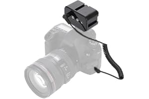 BEWINNER 2 Kanal Mikrofon Audiomixer WS V2, Universal Mikrofon Stereo Audio Adapter Mixer, 3,5 mm Dual Mono Adapter für DSLR Kameras, Schwarz