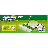 Swiffer - Kit Balai pour Sol + 8 Lingettes Sèches