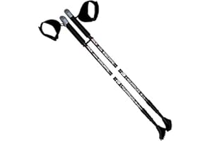 NILS EXTREME Nils NW608 Lot de 3 bâtons de Marche Nordique réglables 65-135 cm