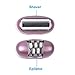 Ckeyin 2 in 1 Rechargeable Wet/Dry Body Hair Device Lady Epilator Beard Shaver Razor Women Epliator Tweezer, Built-in lithium battery