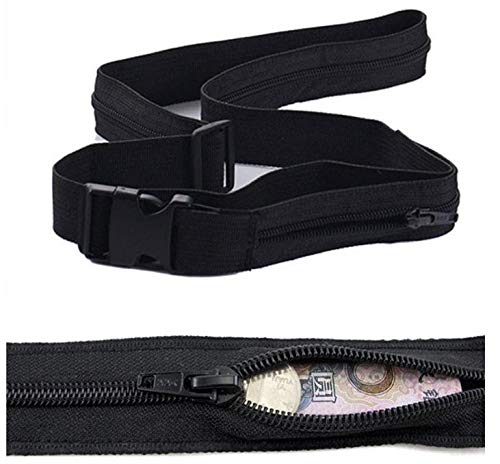 Preisvergleich Produktbild PRENKIN Outdoor Geheimnis Sicherheitstasche mit Reißverschluss schützen versteckte Diebstahlsicher Spielraum Taillen Geldgürtel Wallet