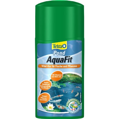 Tetra Pond AquaFit (Vital-Kur für naturgerechte Wasserverhältnisse für Fische, Pflanzen und Mikroorganismen im Gartenteich), 250 ml Flasche