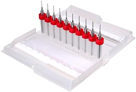 0.4mm Drill Bits for 3D Printer Nozzle Cleaning Makerbot Mendel Reprap Pack of 10PCS