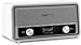 Produktbild TechniSat DIGITRADIO 520/Digital-Radio mit WLAN, DAB+, UKW, WiFi, Multiroom-Streaming, Spotify-Connect, Web-Radio mit Bluetooth, CD-Player und Steuerung per App, Retro-Radio, weiß