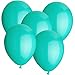Produktbild Luftballon Rundballon Ø 30 cm TÜRKIS blau naturlatex ballons geeignet fur Luft und Helium (100 St.)