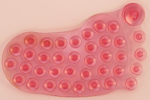 5 Saugnapfsticker Duschgelhalter – Saugnäpfe an Beiden Seiten – Befestigung ohne Bohren – Regalersatz Bad Dusche Küche - 5