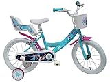 bicicleta 16 pulgadas segunda mano valencia Para niños de 3.5 a 6 años Disney Frozen 82DI064 - Bicicleta 16\" para niña