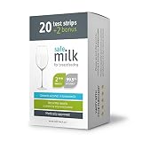 Highly Sensitive Breastmilk Alcohol Test Set with 22 Strips - Fast and Reliable Measurement with Graded Results