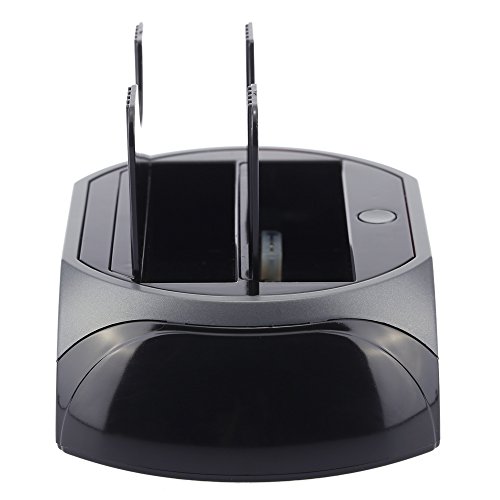 KKmoon 2,5 Zoll 3,5 Zoll SATA/IDE HDD 2-Dock Dual Bay Hard Drive Docking Station e-SATA mit Kartenleser (SD/XD/Micro SD/TF/MS/CF/MD Karte) - 4