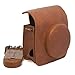 Produktbild CAIUL Vintga PU Leather fuji mini case for Fujifilm Instax Mini 90 Case bag----Brown
