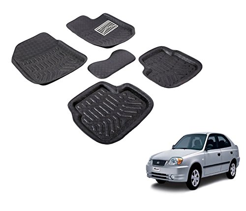 Auto Hub Premium 3D Car Mats For Hyundai Accent - Black RS.1099 (33.00% Off) - Amazon