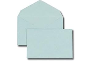 GPV - Boite de 500 Enveloppes élections bleues - Format 30 (90x140 mm), sans fenêtre, qualité papier recyclé : 80 g/m2 - Certifié FSC recyclé