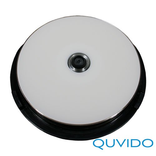 10 QUVIDO BD-R 25GB 4x Full Printable in Spindel // RiTEK - 2