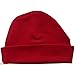 Newborn Baby Beanie Hat s (RED) - Plain Soft 100% Cotton headwear New Baby Grow Boy Clothing Girl Cute Mum Dad Mummy Daddy Custom Parent Birth Gift bib Present by Fonfella