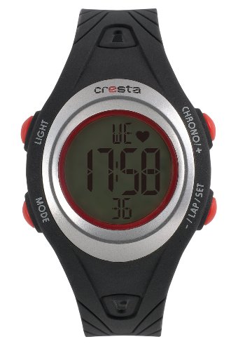 Preisvergleich Produktbild Cresta Pulsuhr PM316M, schwarz, 1907201