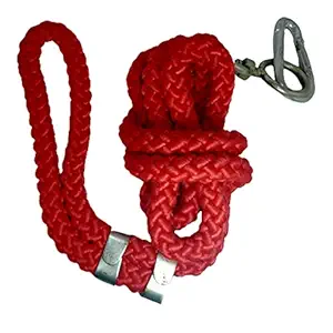 Urban Siyapa Dog Training Leash Training Lead Long Nylon Rope Extra Long Heave Duty Reflective Dog Leash for Small Medium Large Dogs (10 Feet (3 Meter), Red)