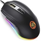 ❇️ 【Jeder Gamer hat Seine Lieblingsfarben】Ihr Stil ist einzigartig. Ihr Spiel sollte es auch sein. Wir haben die Lösung: Die Maus LUDOS FLAMMA bietet eine 16,8 Millionen individuelle Farboptionen. Die Vielfalt an Lichteffekten wird Sie beim Spielen begeistern. Jede Ihrer Bewegungen wird durch Farbeffekte untermalt. Tauchen Sie mit LUDOS FLAMMA in eine ultimative Gaming-Welt ab.