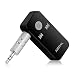 Produktbild Aigital Bluetooth Empfänger V4.1 Aux Adapter Receiver mit Freisprecheinrichtung Blutooth KFZ Set für Heim Oder Auto Lautsprechersystem und Handy mit Stereo 3.5 mm Aux