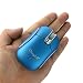 Produktbild Ckeyin Mini 1000 DPI Kabellose-Bluetooth-Klasse 2 kleine und optische Maus (81mm (L) x50mm (W) x31mm (H))- Blau